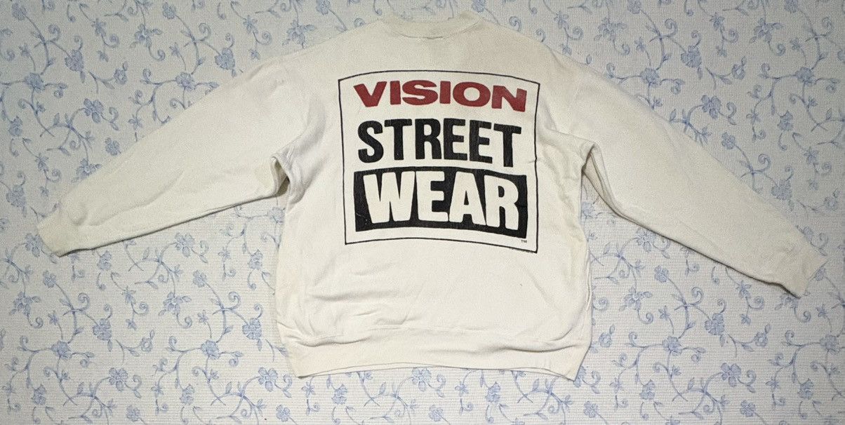 Vintage Vision Streetwear Sweatshirt Made in USA Size US L / EU 52-54 / 3 - 7 Thumbnail