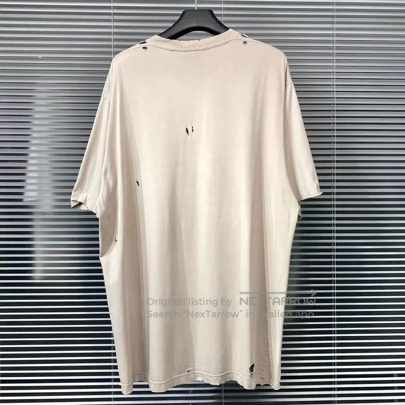 Balenciaga Balenciaga Short-sleeve T-shirt with double B mosaic lette Size US S / EU 44-46 / 1 - 2 Thumbnail