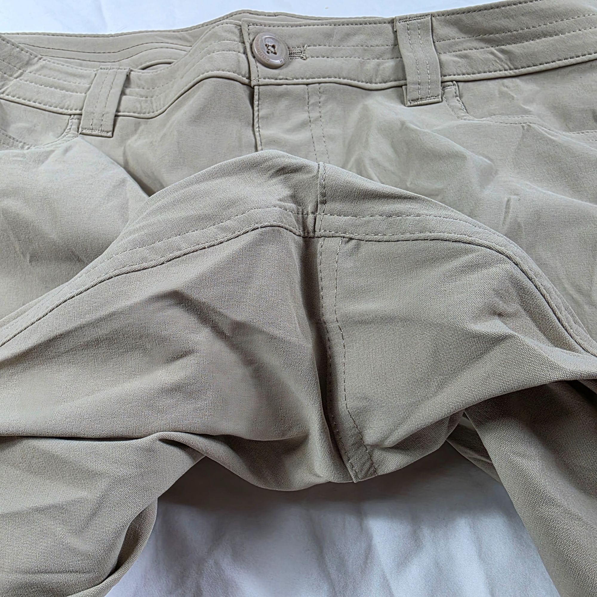 Eddie Bauer Eddie Bauer Womens Size 14 Beige Hiking Capri Pants Outdoors Size 36" / US 14 / IT 50 - 5 Thumbnail