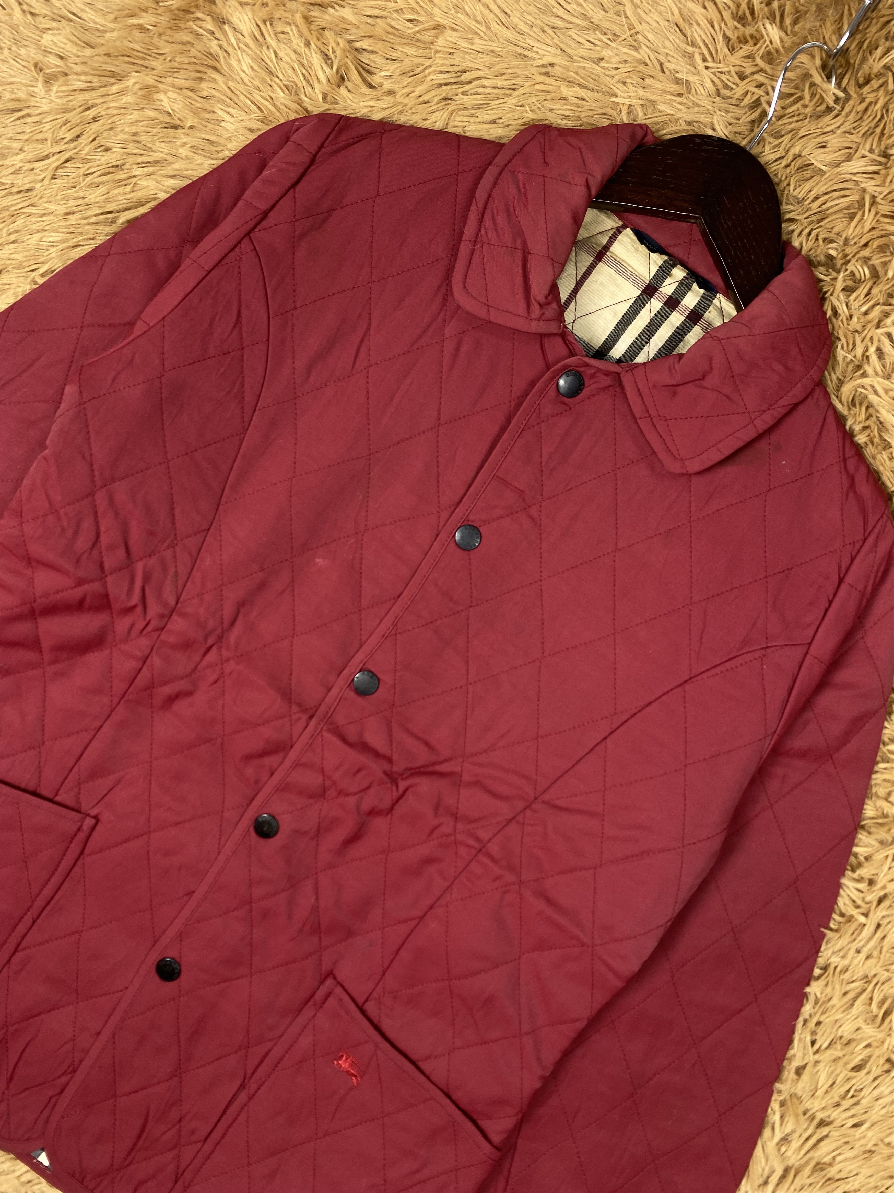 Burberry Vintage Burberry Quilted Jacket DJ0417 Size US M / EU 48-50 / 2 - 2 Thumbnail