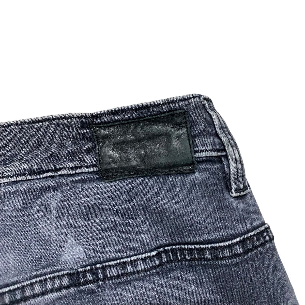 R13 R13 Black Marble Boy Skinny Jeans Size US 33 - 12 Thumbnail