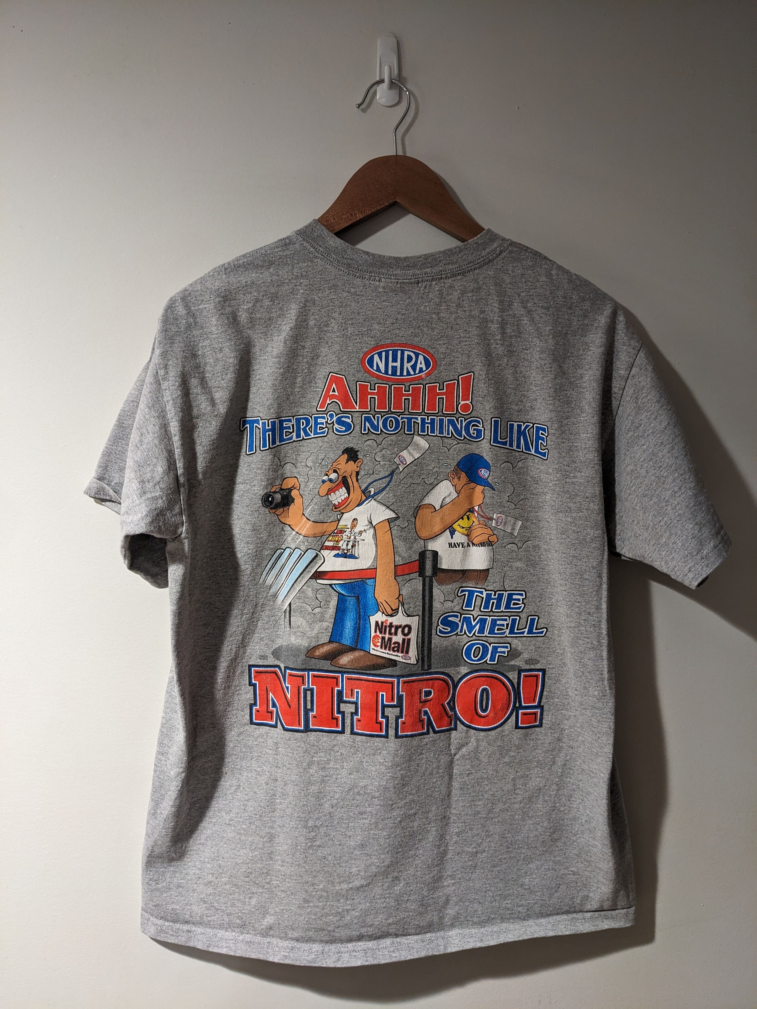 Palm Angels × Vintage Vintage Nitro NHRA Racing Speedway Nascar Chase T-Shirt Size US L / EU 52-54 / 3 - 1 Thumbnail
