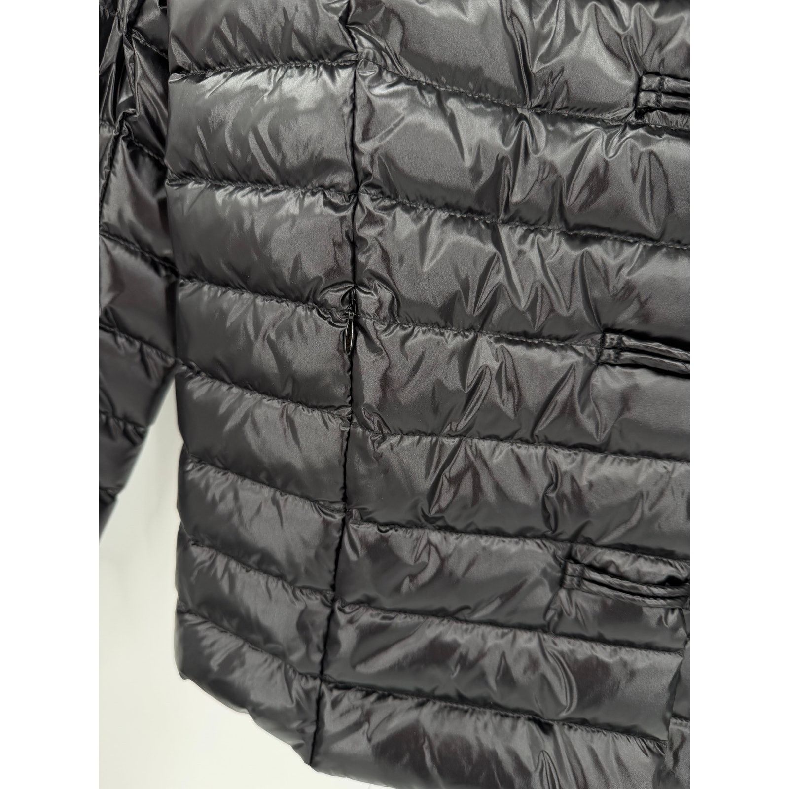 J.McLaughlin NWT J. McLaughlin Women's Hayes Shiny Black Puffer Jacket Size S / US 4 / IT 40 - 6 Thumbnail