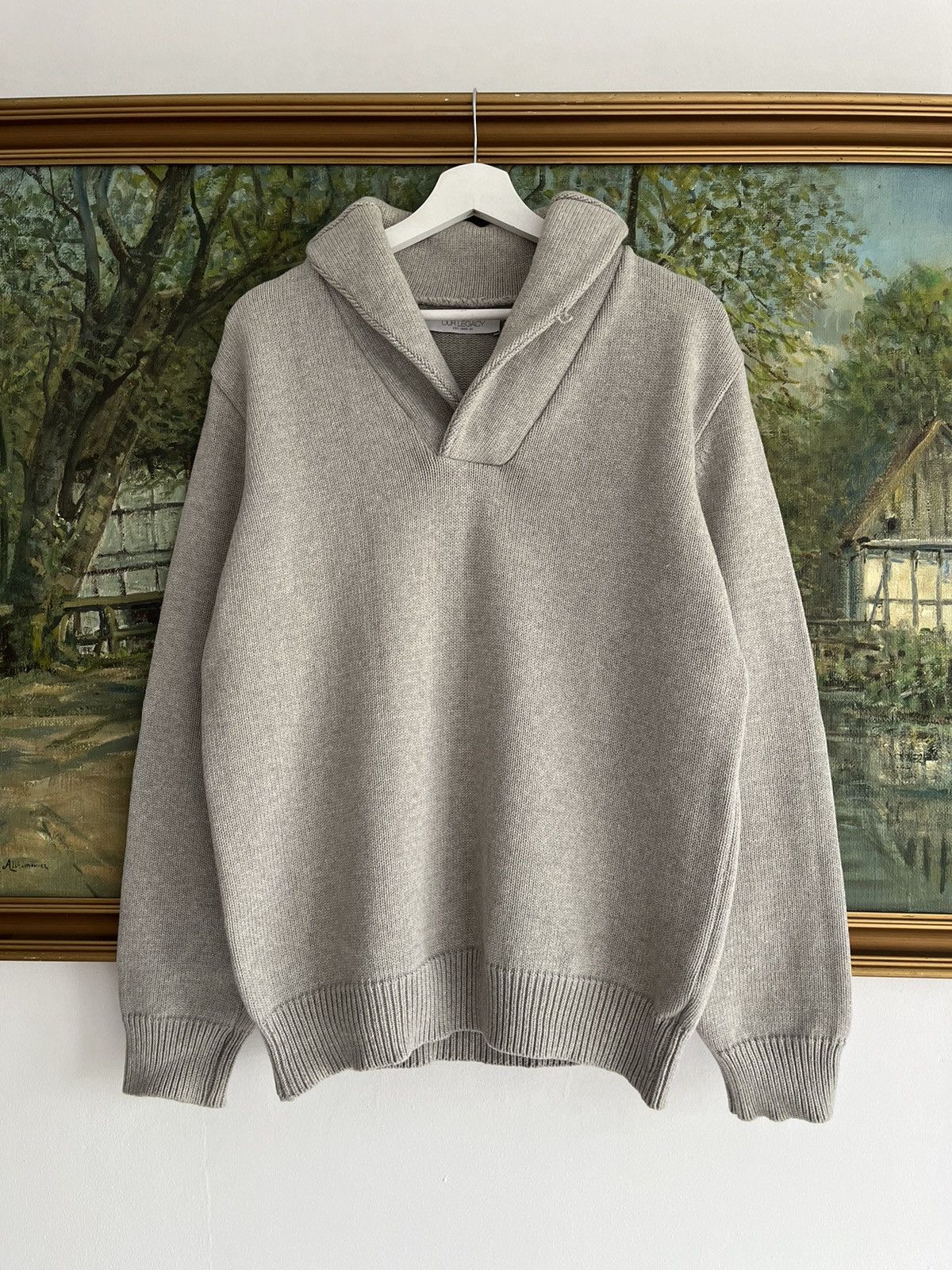 Our Legacy Our Legacy Heavy Knit Sweater V-neck Button Up Size US M / EU 48-50 / 2 - 1 Thumbnail