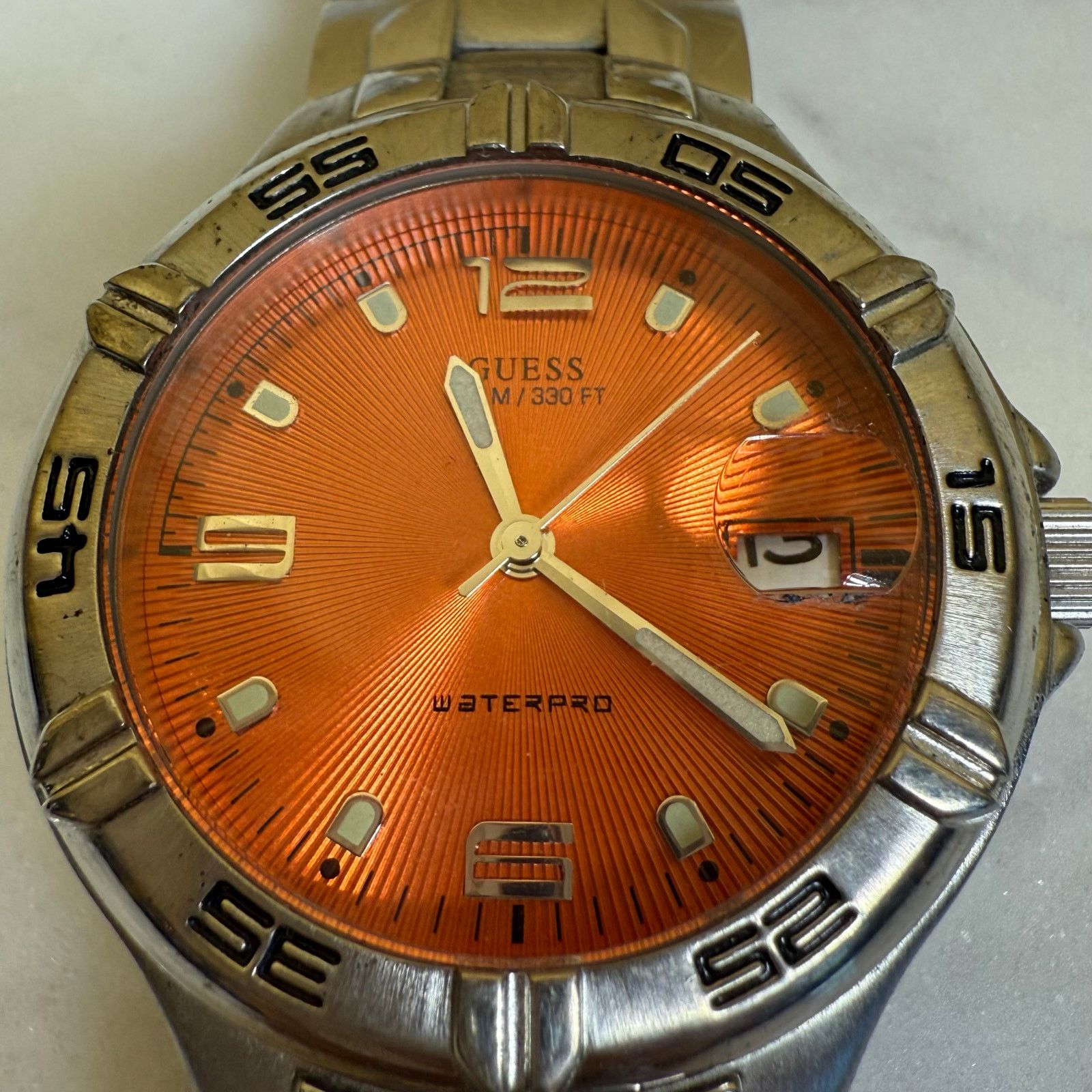 Guess Guess Waterpro 100M/330FT Stainless Steel Size ONE SIZE - 2 Thumbnail