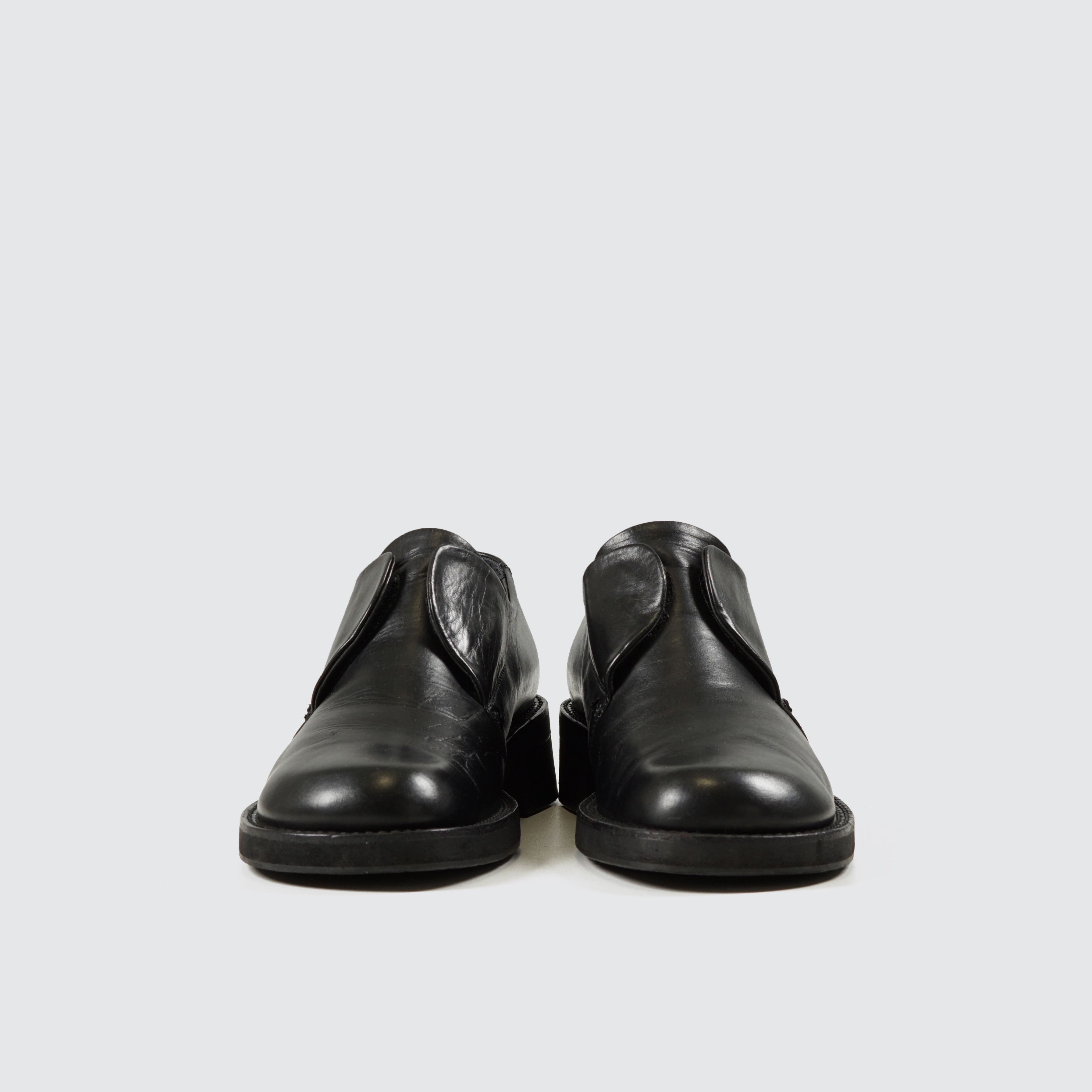 Kansai Yamamoto Kansai Yamamoto vintage fold-over leather shoes Size US 6.5 / EU 39-40 - 2 Thumbnail
