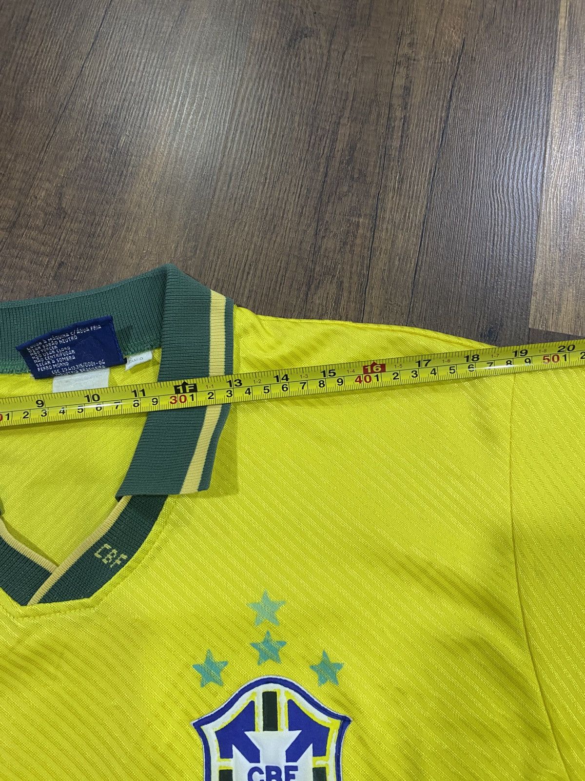 Umbro × Vintage Vintage Umbro National Brazil 90’s Football Jersey Size US M / EU 48-50 / 2 - 4 Thumbnail