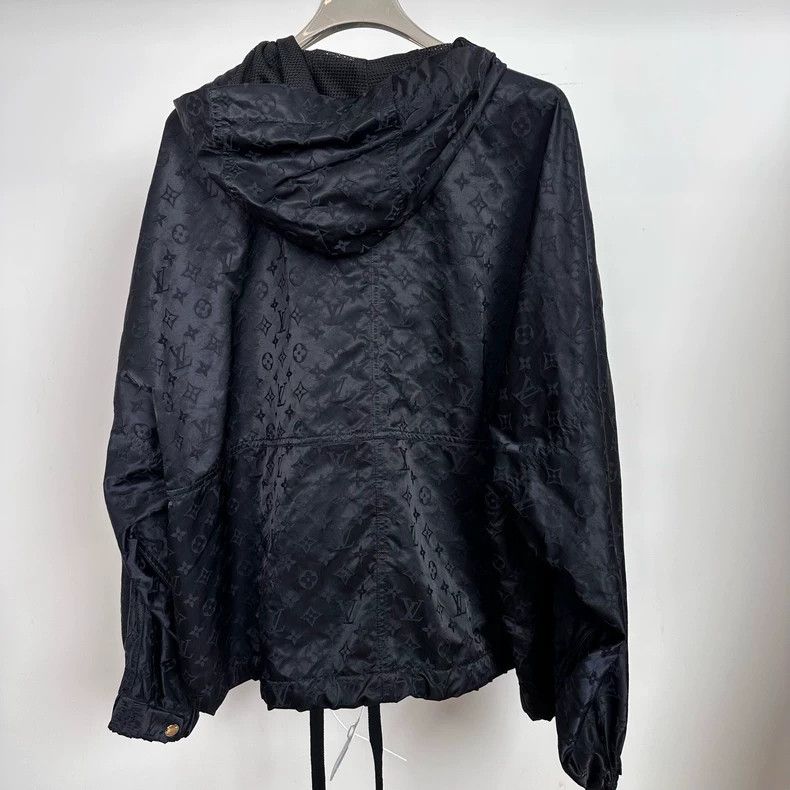 Louis Vuitton Louis Vuitton Black dark print full print blazer jacket Size US XXS / EU 40 - 2 Thumbnail