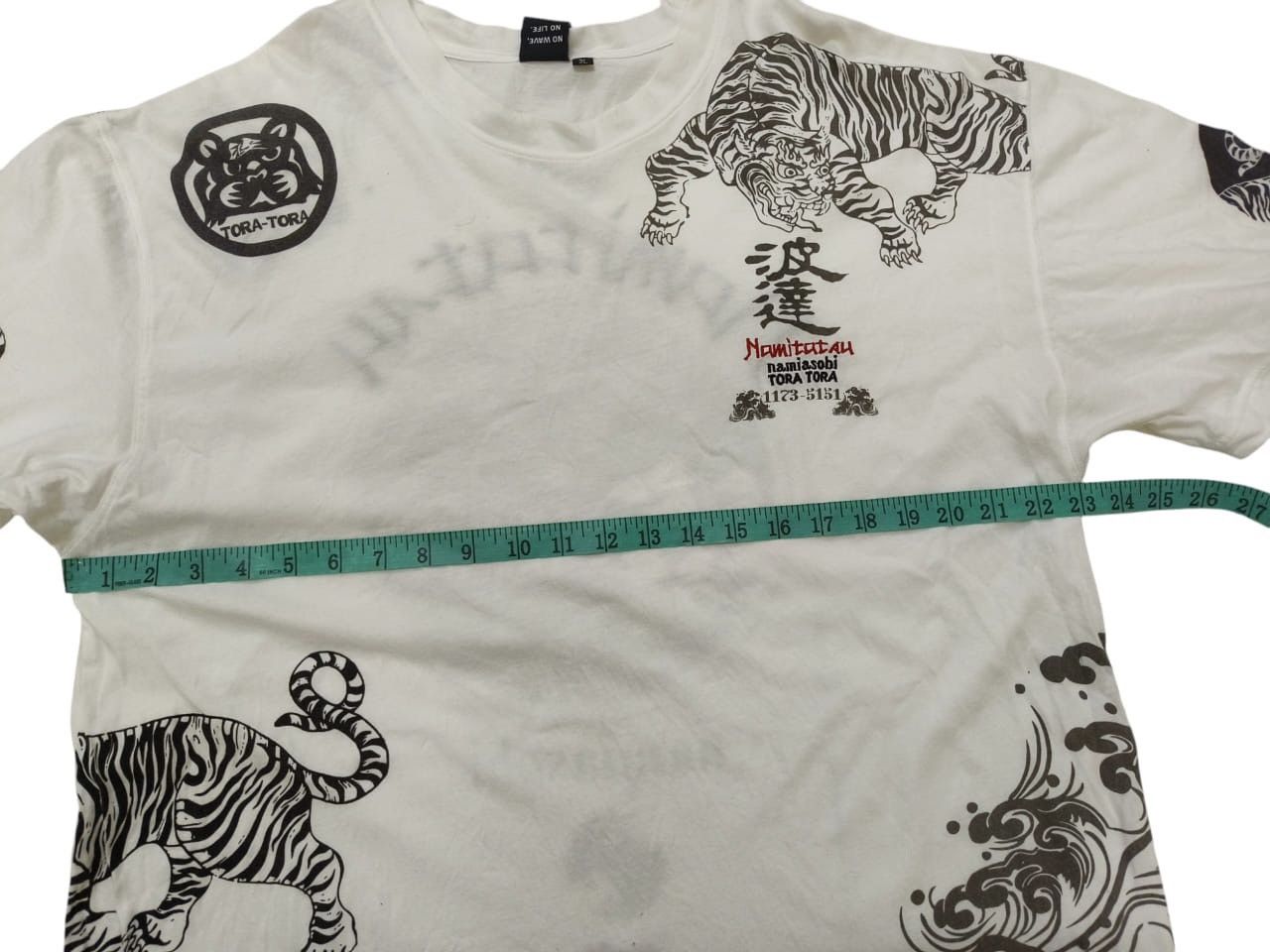 Japanese Brand VINTAGE SUKAJAN NAMIASOBI TORA-TORA Size US XL / EU 56 / 4 - 9 Thumbnail