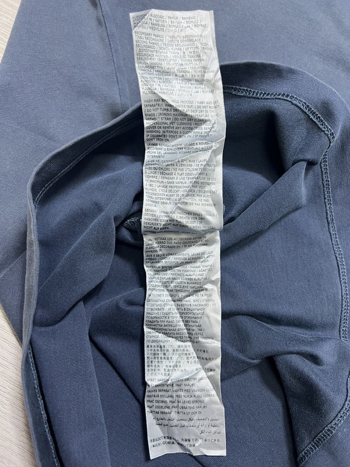 Maison Margiela Maison Margiela - Oversized Overdye Logo T-Shirt Size US S / EU 44-46 / 1 - 15 Thumbnail