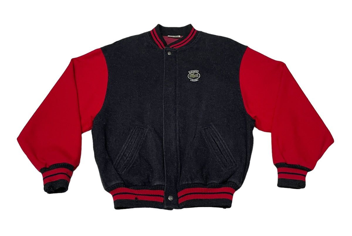 Lacoste × Vintage Vintage Brand Lacoste Varsity Jacket 1990s Size US M / EU 48-50 / 2 - 1 Thumbnail