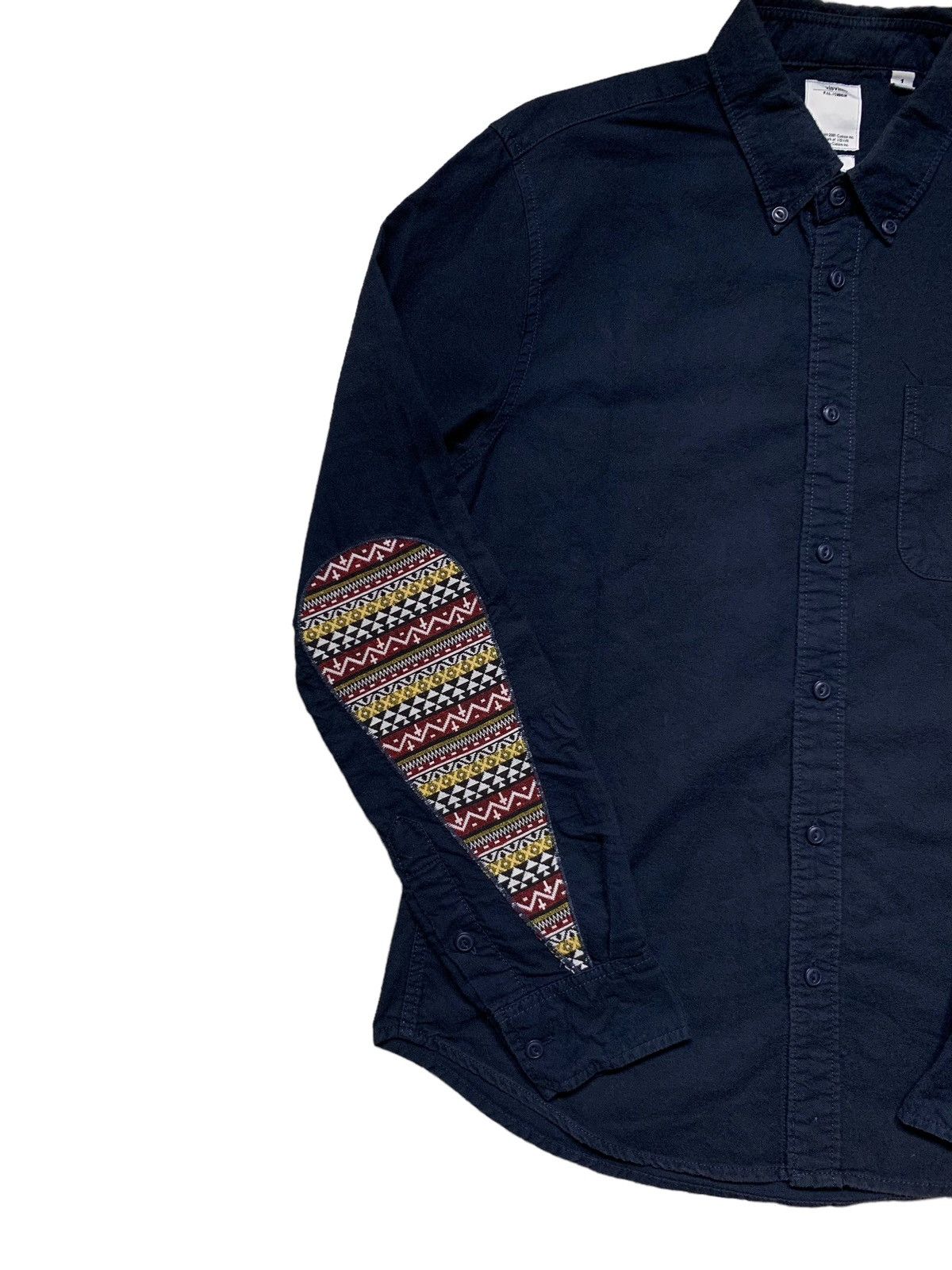 Visvim Rare Visvim Albacore Cross Logo Shirt Buttons Up Long Sleeve Size US S / EU 44-46 / 1 - 2 Thumbnail