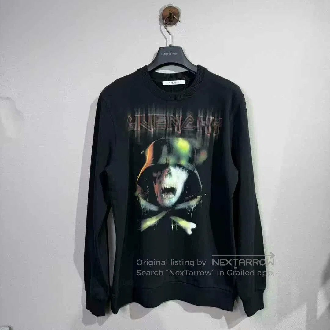Givenchy givenchy skull graphic pullover sweatshirt. Size US S / EU 44-46 / 1 - 1 Thumbnail