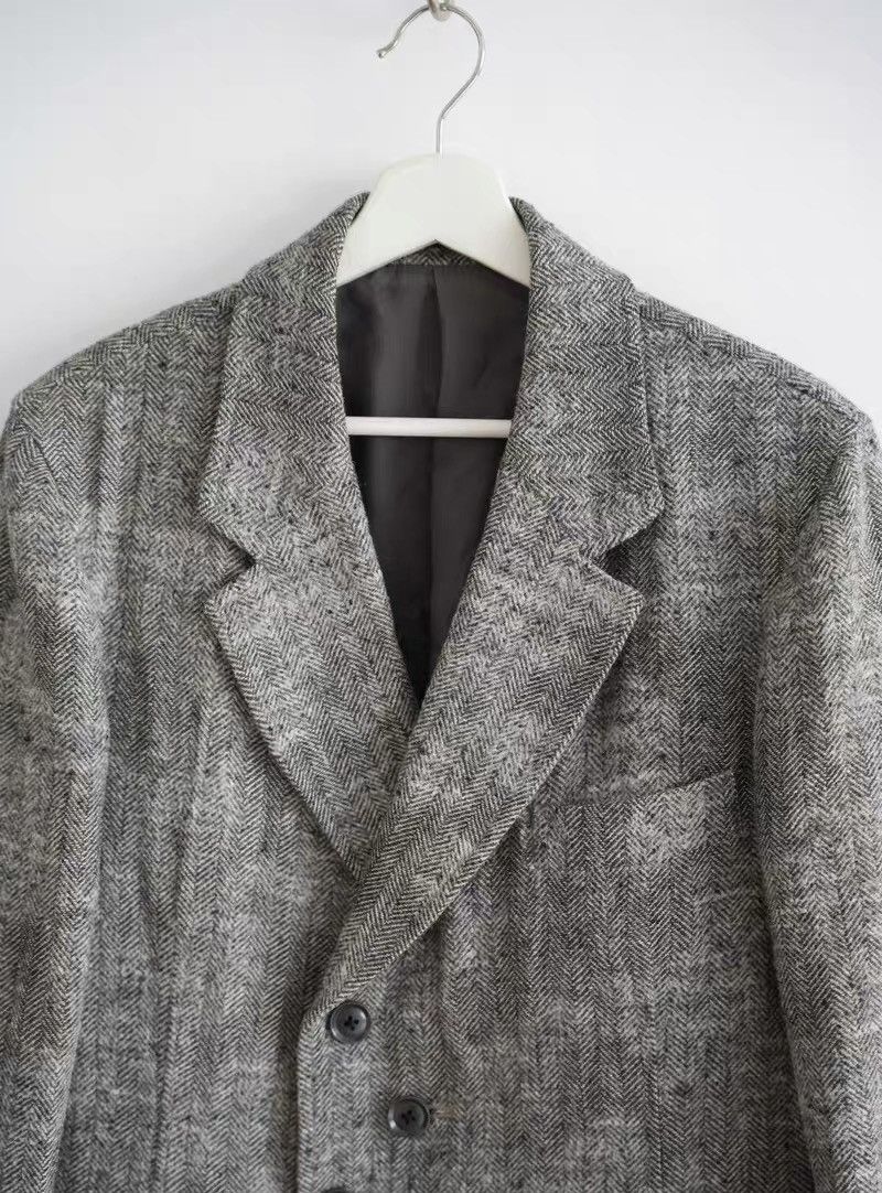 Yohji Yamamoto Yohji Yamamoto 11AW Herringbone Dye Blazer Size US S / EU 44-46 / 1 - 5 Thumbnail