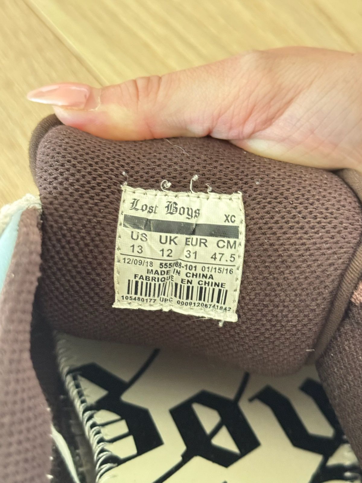 Lost Boys Archives Lost Boys Archives TONY LOWS V2 Dunks Shoes Size US 13 / EU 46 - 2 Thumbnail