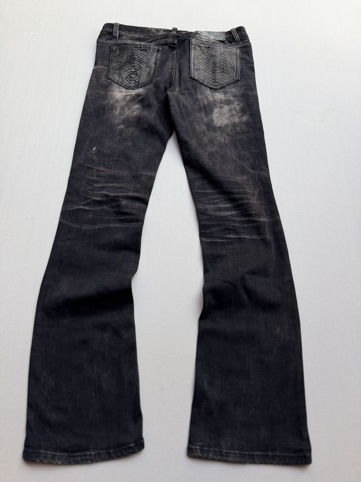 Japanese Brand TAEWON lace up flare jeans Size US 26 / EU 42 - 3 Thumbnail