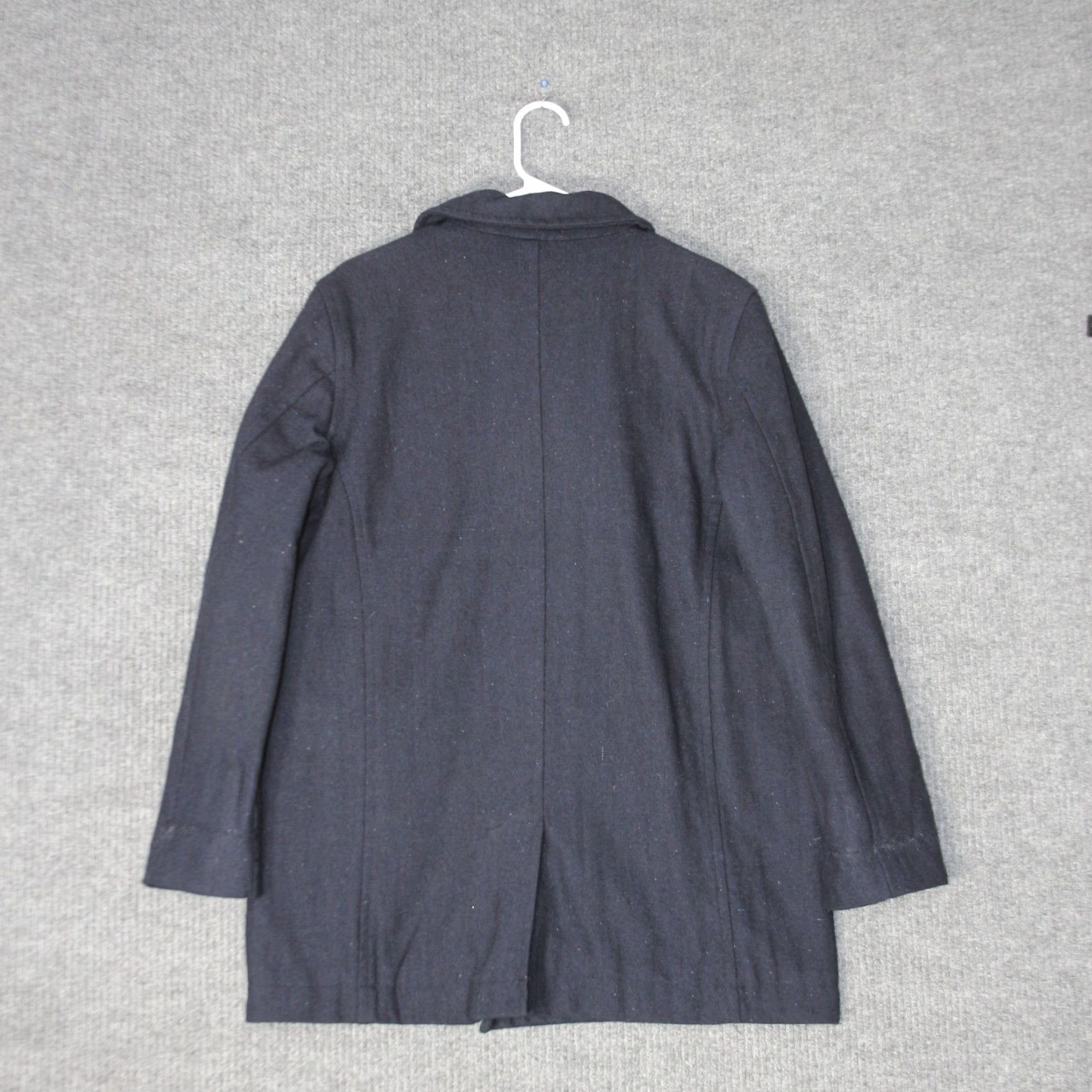 Vintage Steve & Barry's Pea Coat Mens S Navy Blue Wool Blend Double Breasted Jacket Size US S / EU 44-46 / 1 - 4 Thumbnail