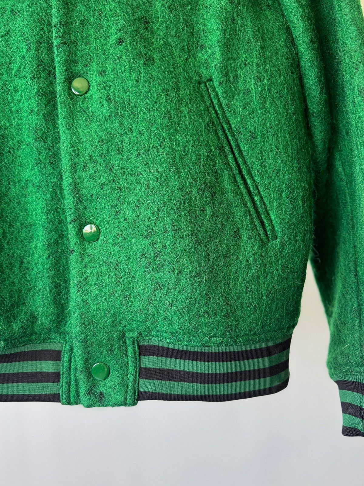 Whyred Whyred Green Mohair Bomber Jacket — Rib Collar (44 / S) Size US S / EU 44-46 / 1 - 5 Thumbnail