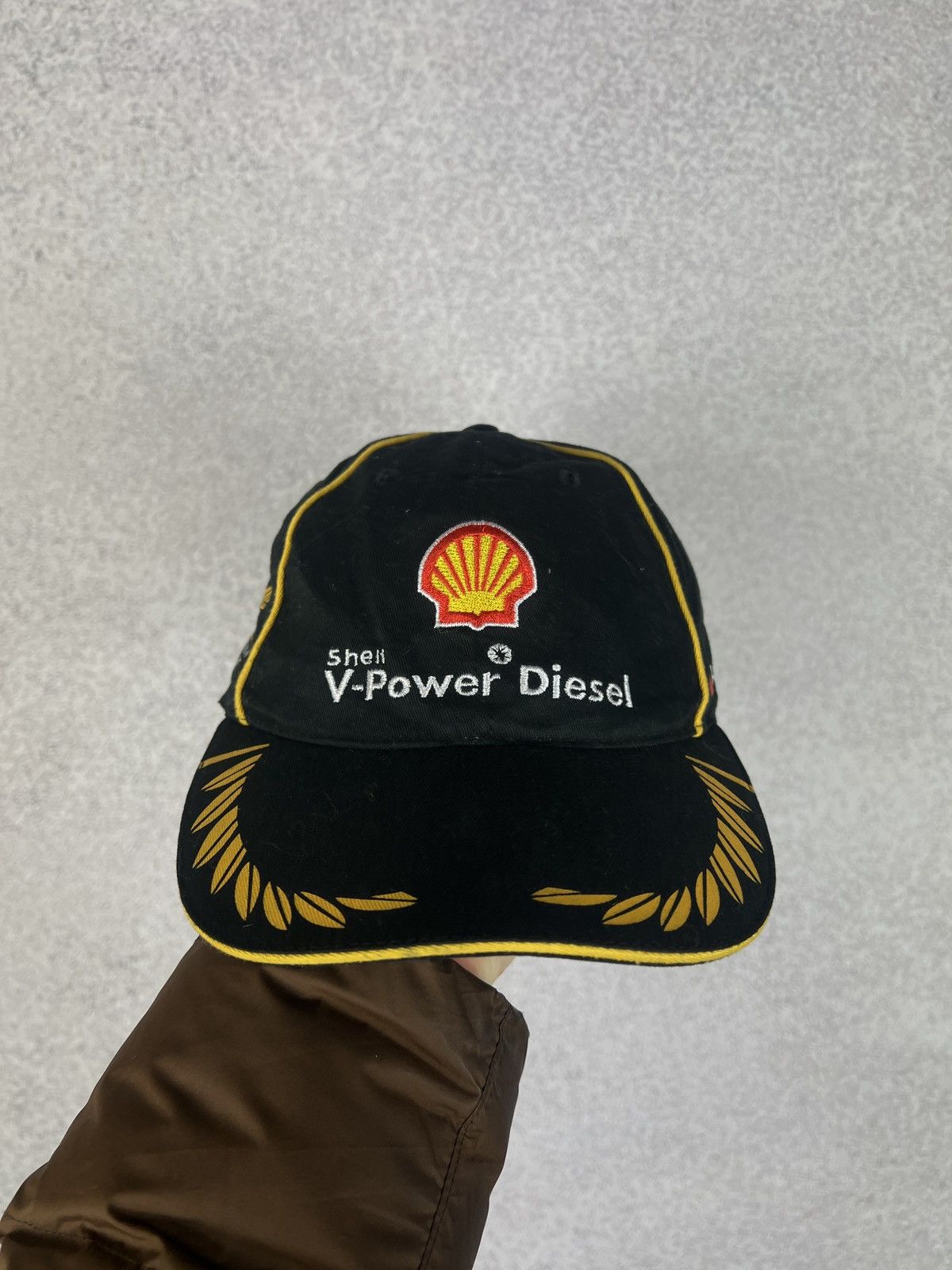 Vintage Vintage Audi Sport Shell V Power Racing Cap Y2K Hat Size ONE SIZE - 2 Thumbnail