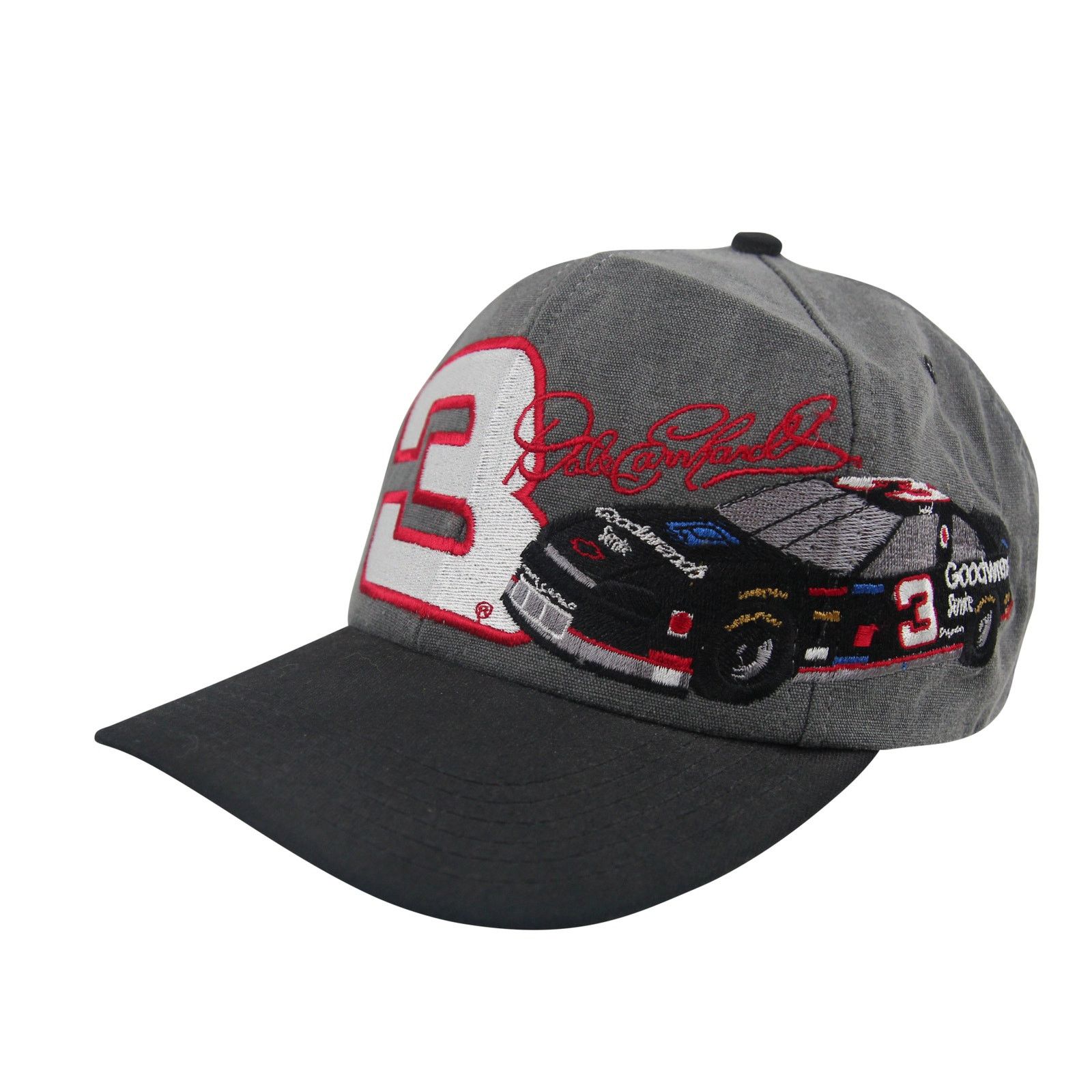 Chase Authentics × NASCAR × Vintage Vintage Dale Earnhardt #3 Embroidered Snapback Hat Size ONE SIZE - 1 Thumbnail