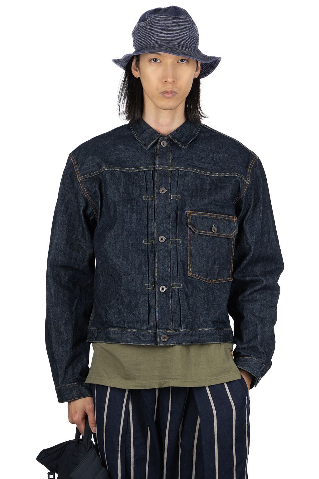 Kapital KAPITAL 14oz denim 1ST JKT jacket indigo one wash new L Size US L / EU 52-54 / 3 - 11 Thumbnail