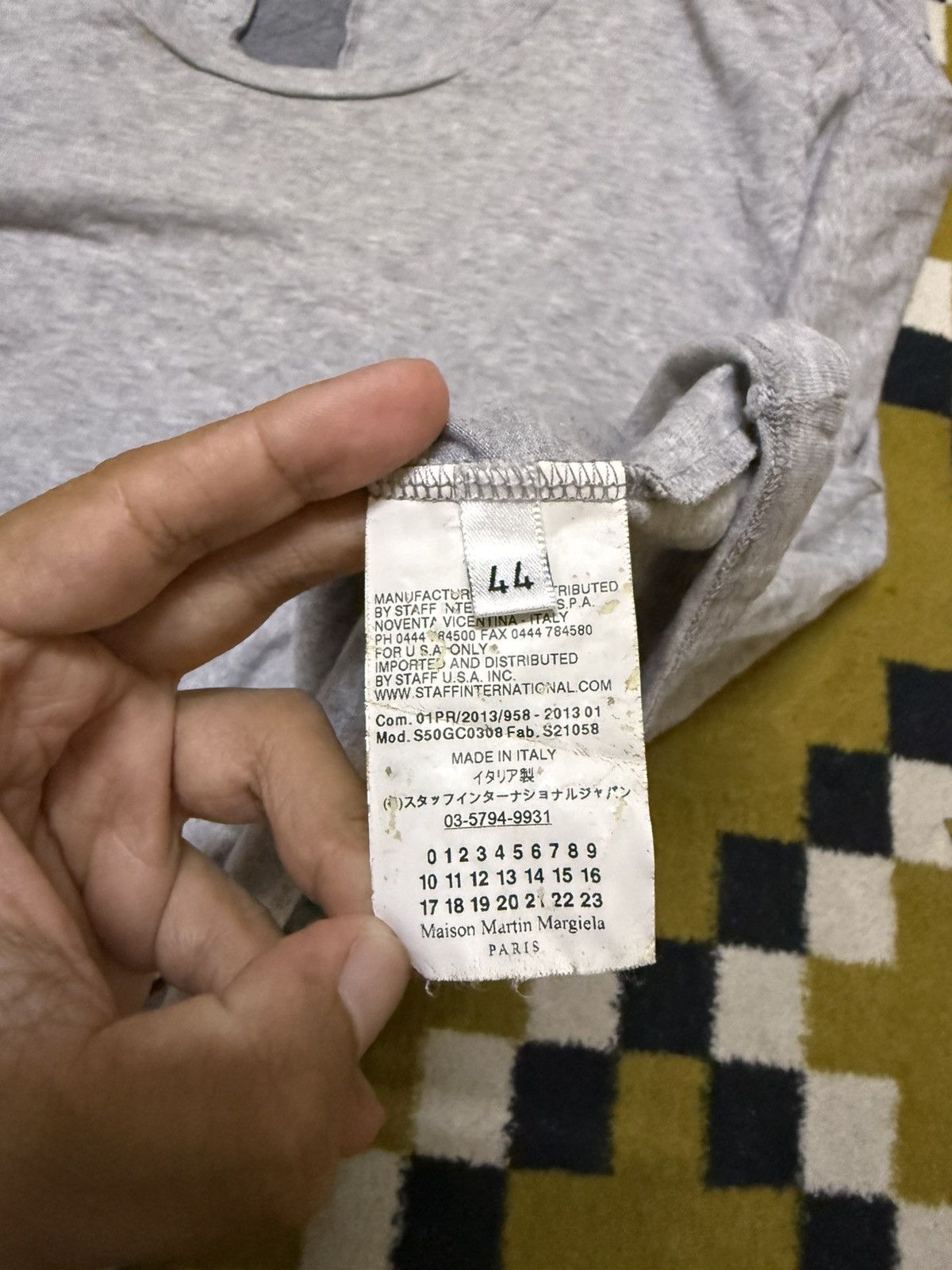 Maison Margiela ❌Last Drop❌Maison Margiela Line 10 Tshirt L/S Size US S / EU 44-46 / 1 - 8 Thumbnail