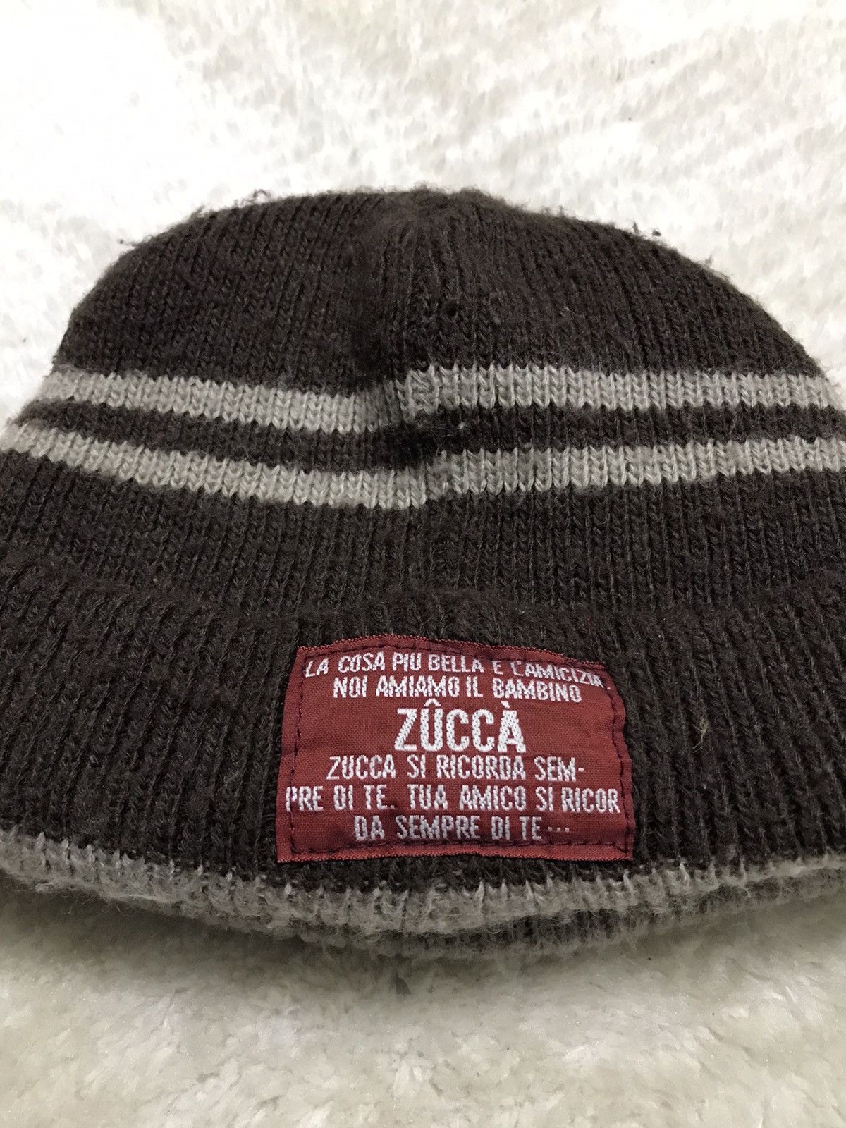 Issey Miyake × Zucca Zucca Beanie Hats Size ONE SIZE - 2 Thumbnail