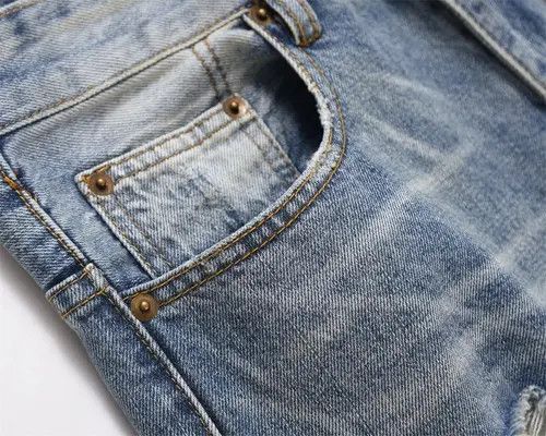 Japanese Brand Ripped jeans Trousers Tight Summer Flared Trousers y2k 90’s Size US 30 / EU 46 - 7 Thumbnail