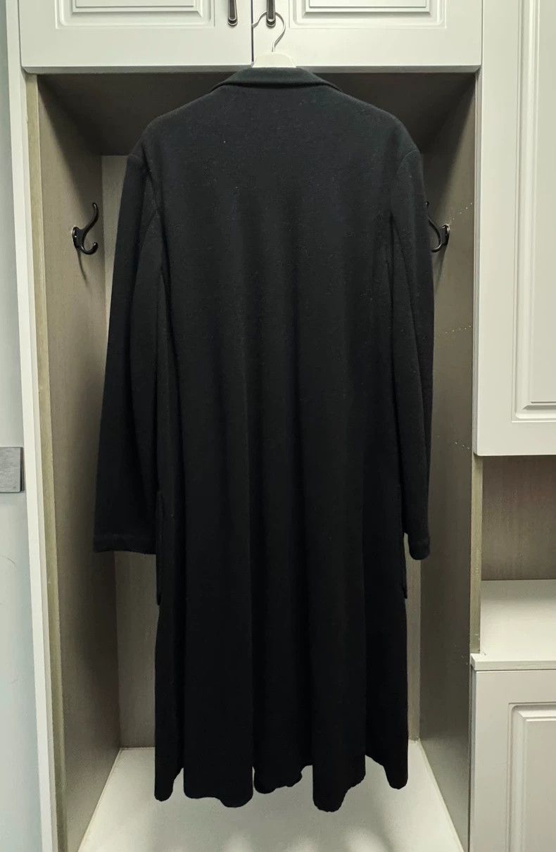 Yohji Yamamoto Yohji Yamamoto Elegant Wool Cashmere Long Coat by Yohji Ya Size US M / EU 48-50 / 2 - 5 Thumbnail