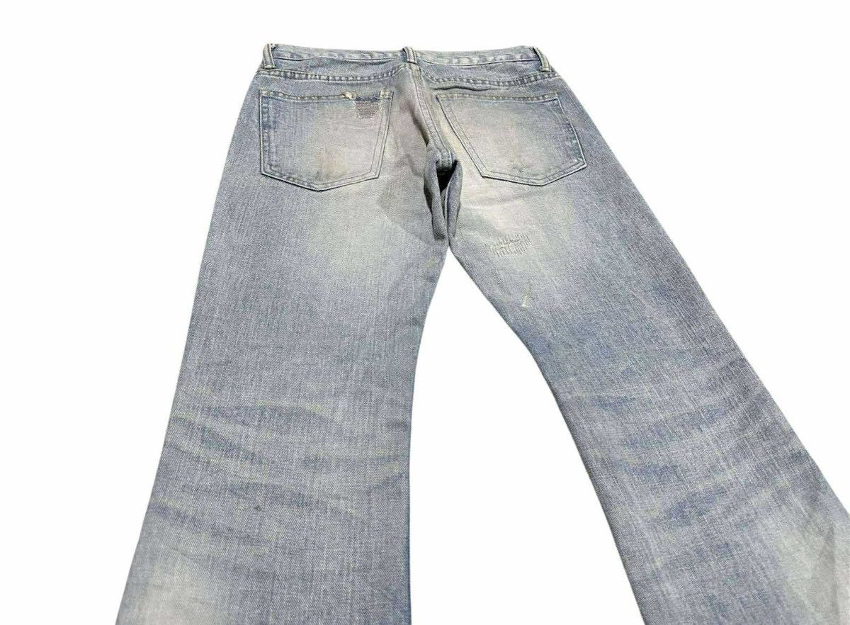 If Six Was Nine 🔥Y2K Archived LED Rechwe Mud Wash Flared Denim Distressed Size US 29 - 9 Thumbnail
