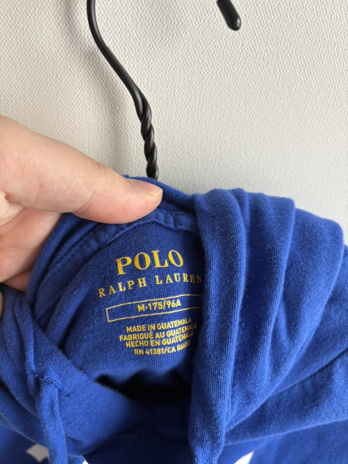 Polo Ralph Lauren Streetwear Hype Polo Ralph Lauren USA Hoodie T-shirt Size US M / EU 48-50 / 2 - 5 Thumbnail