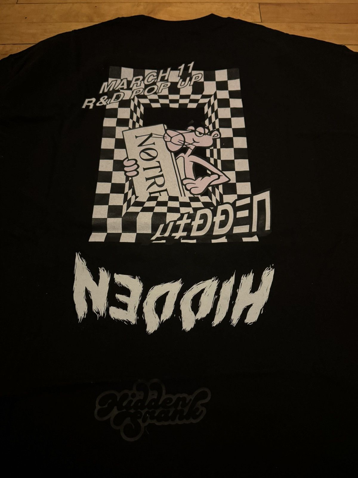 Hidden Characters × Notre Collab Pop Up tee Size US XL / EU 56 / 4 - 4 Thumbnail