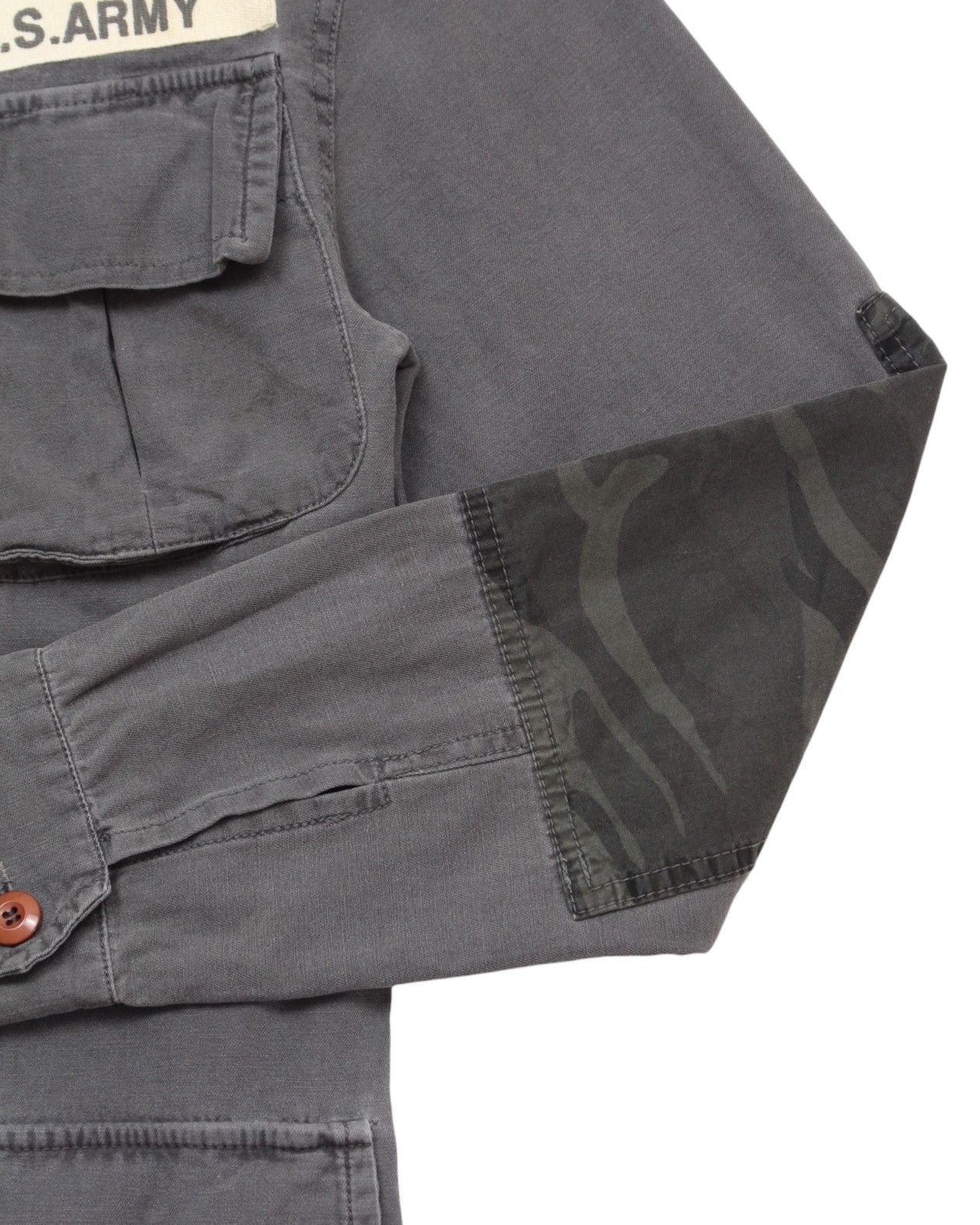Vintage 2000S JAPANESE MADE 4-POCKET SHIRT JACKET “U.S. ARMY” BADGE Size US M / EU 48-50 / 2 - 5 Thumbnail