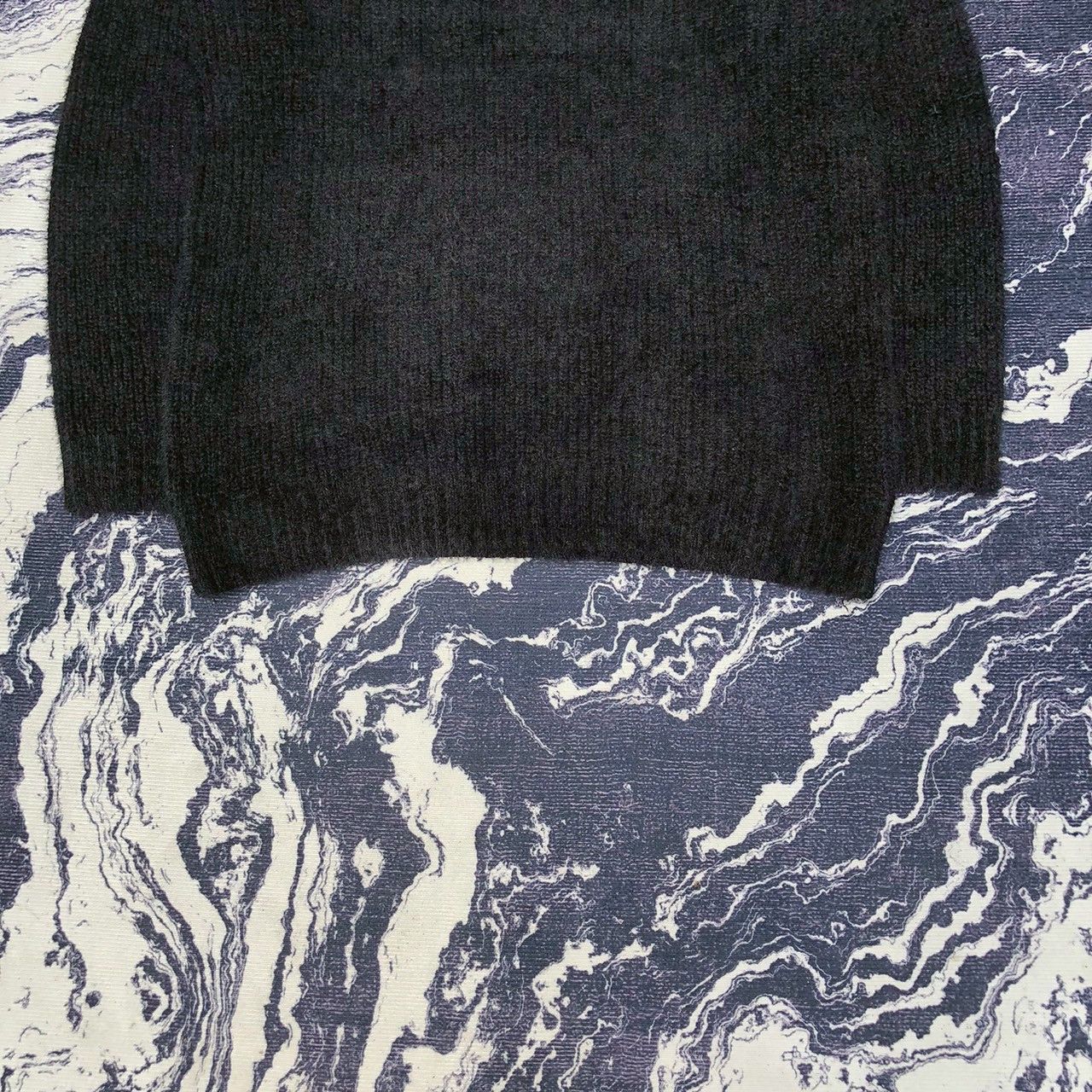 T by Alexander Wang T by Alexander Wang Fuzzy Rib Knit Mock Neck Sweater Size XS / US 0-2 / IT 36-38 - 3 Thumbnail