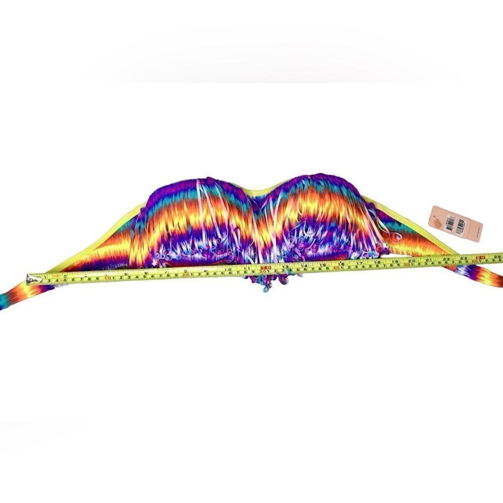 Other Eve's Temptation Psychedelic Fringed Bikini Swimsuit SMALL Size S / US 4 / IT 40 - 11 Thumbnail