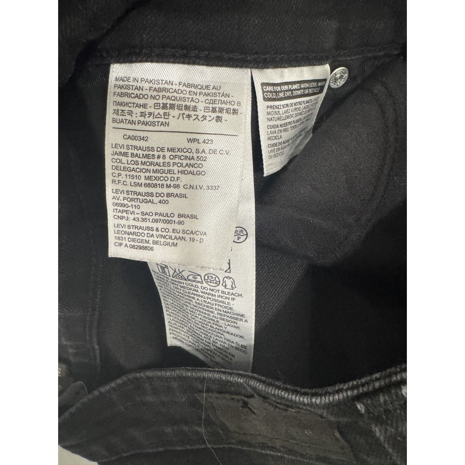 Levi's Levi's Slight Curve Mid-Rise Straight Jeans Rare 6 Size 28" / US 6 / IT 42 - 7 Thumbnail