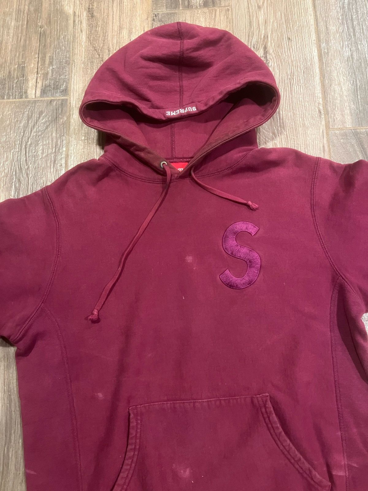 Supreme Supreme 2017 tonal S logo hoodie Size US M / EU 48-50 / 2 - 4 Thumbnail
