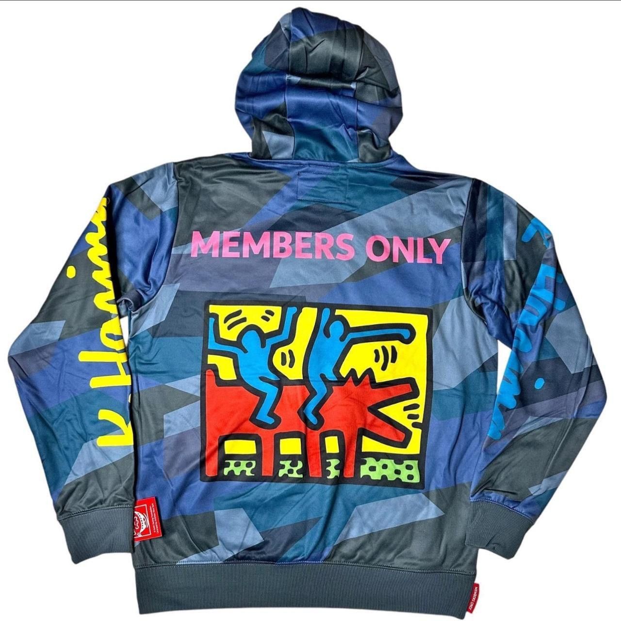 NWT Keith Haring x Members Only Graphic Print Hoodie NWT