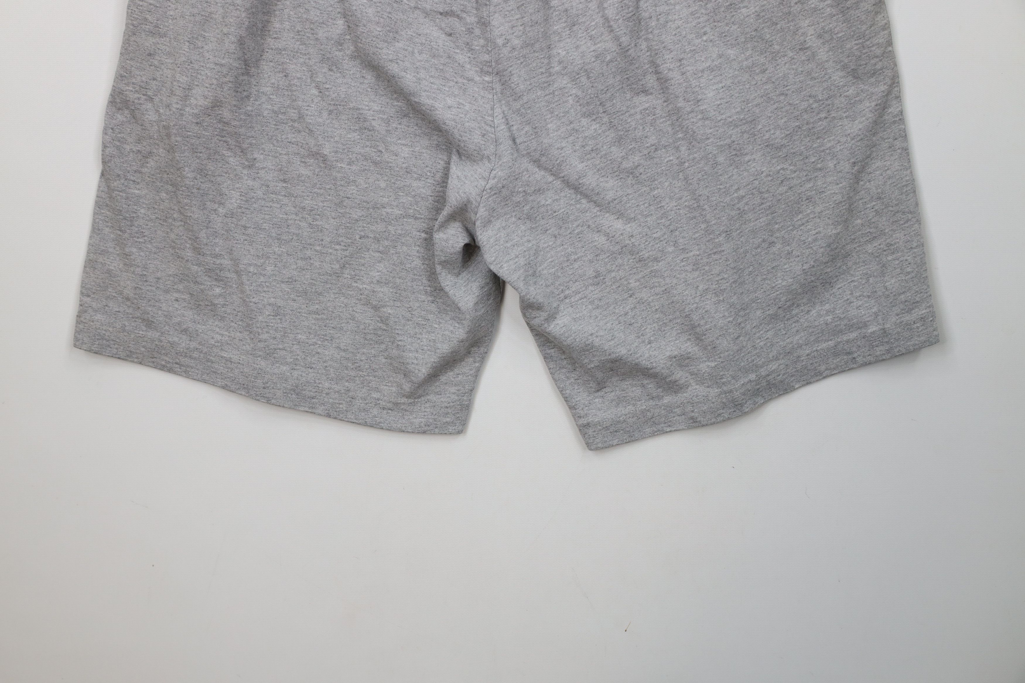 Reebok × Vintage Vintage 90s Reebok Logo Above Knee Shorts Gray Cotton USA Size US 34 / EU 50 - 13 Thumbnail
