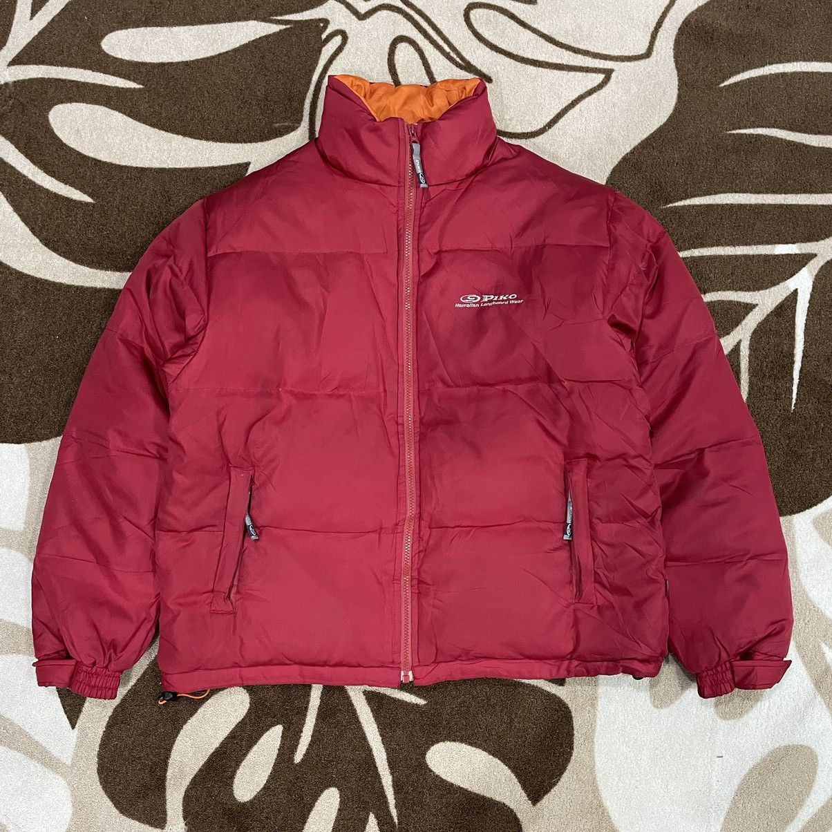 Vintage Vintage Piko Hawaiian Longboard Wear Puffer Jacket Grailed