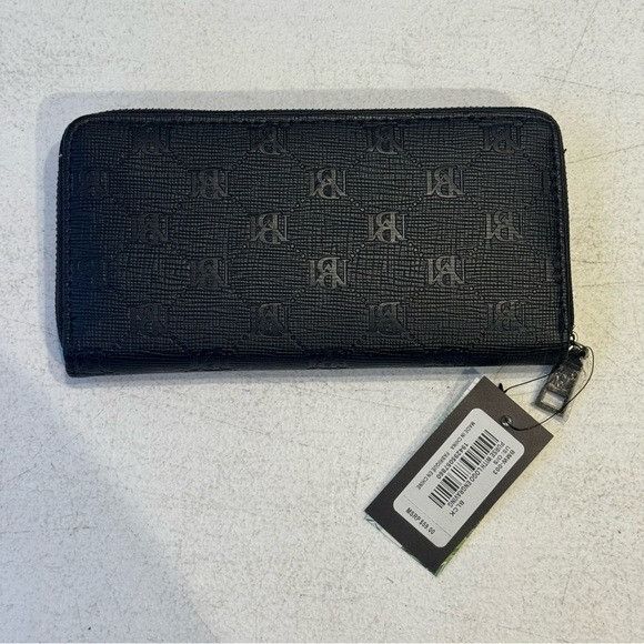 Badgley Mischka Badgley Mischka Black Vegan Leather Purse w/ Engraving Black Size ONE SIZE - 5 Thumbnail
