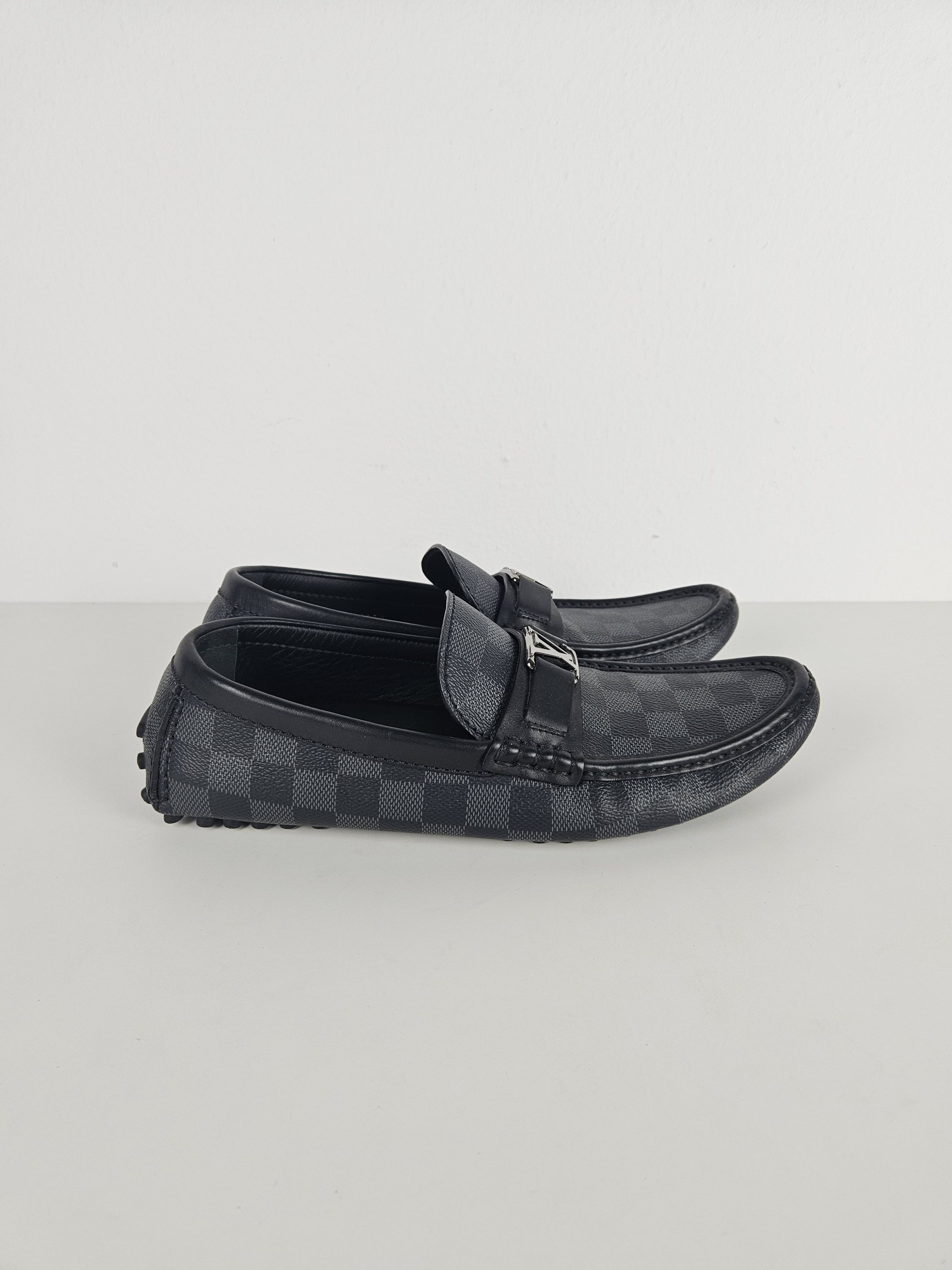 Louis Vuitton Louis Vuitton hockenheim moccasin damier graphite lv buckle Size US 9.5 / EU 42-43 - 5 Thumbnail