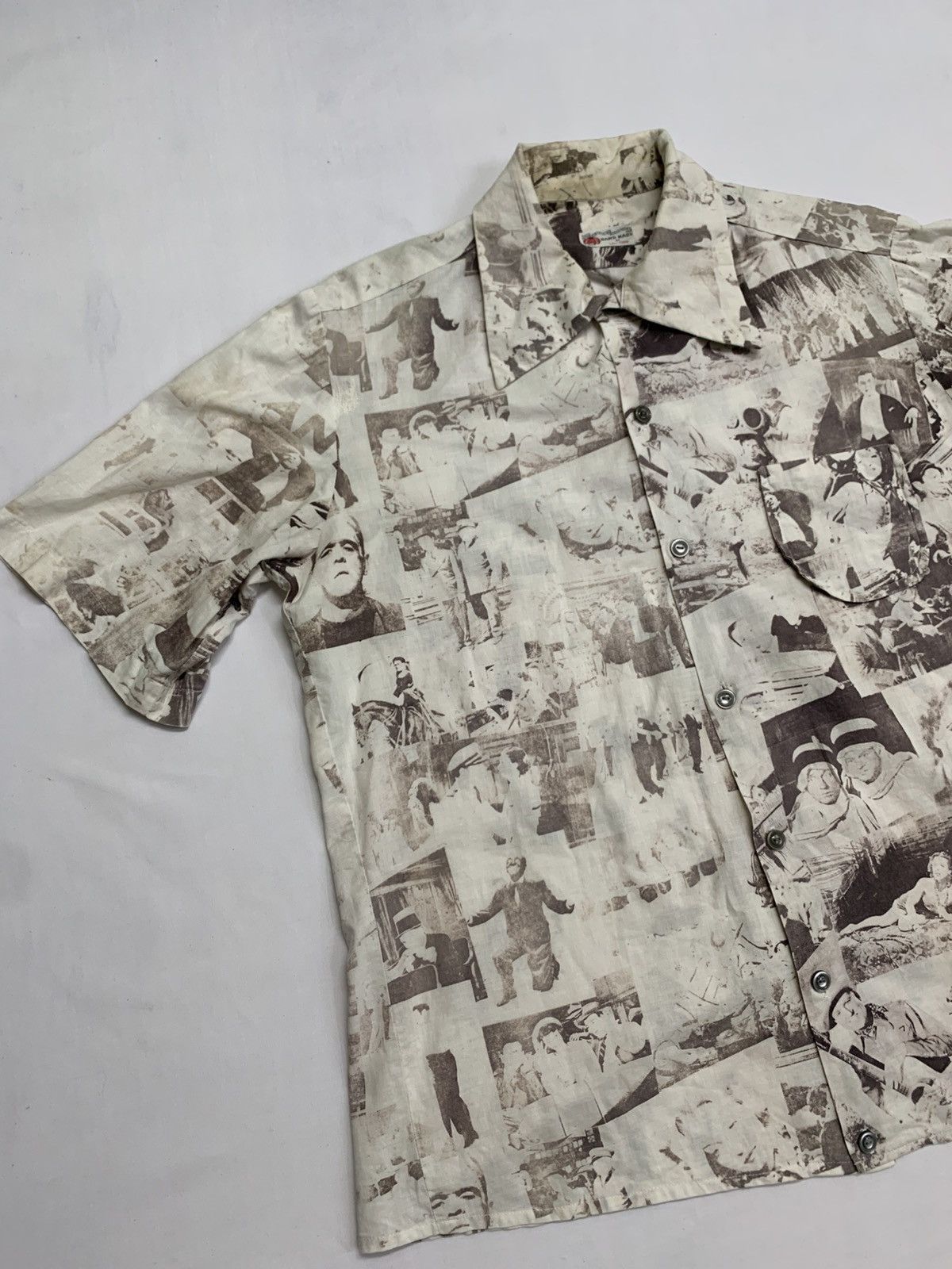 Japanese Brand FULL PRINT SHIRT Size US L / EU 52-54 / 3 - 2 Thumbnail