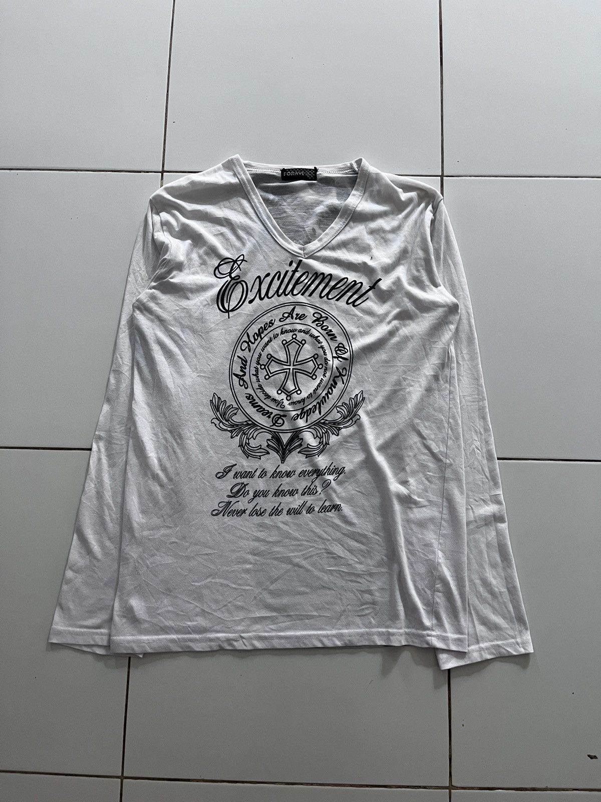 Japanese Brand JAPANESE FORAVI HYS GOTH STYLE Size US M / EU 48-50 / 2 - 2 Thumbnail