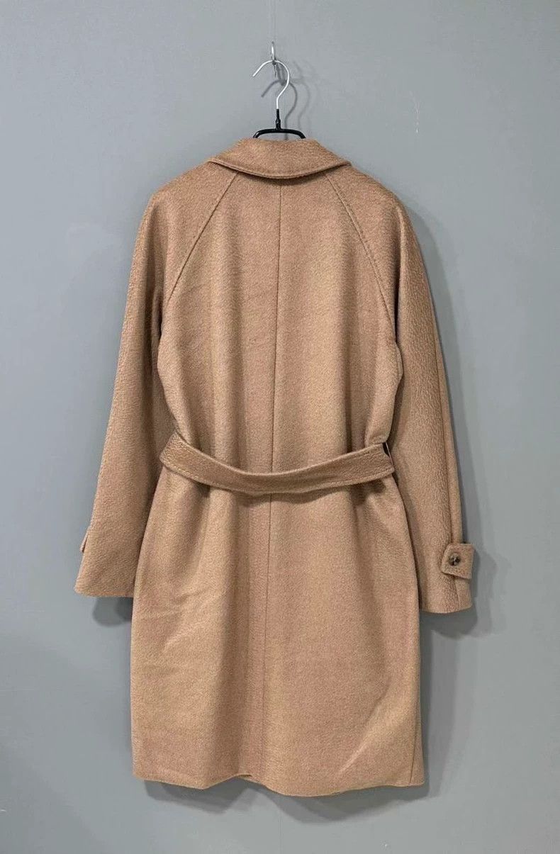 Max Mara Max Mara Maismala Camel Wool Bathrobe Coat Size XXL / US 16-18 / IT 52-54 - 3 Thumbnail