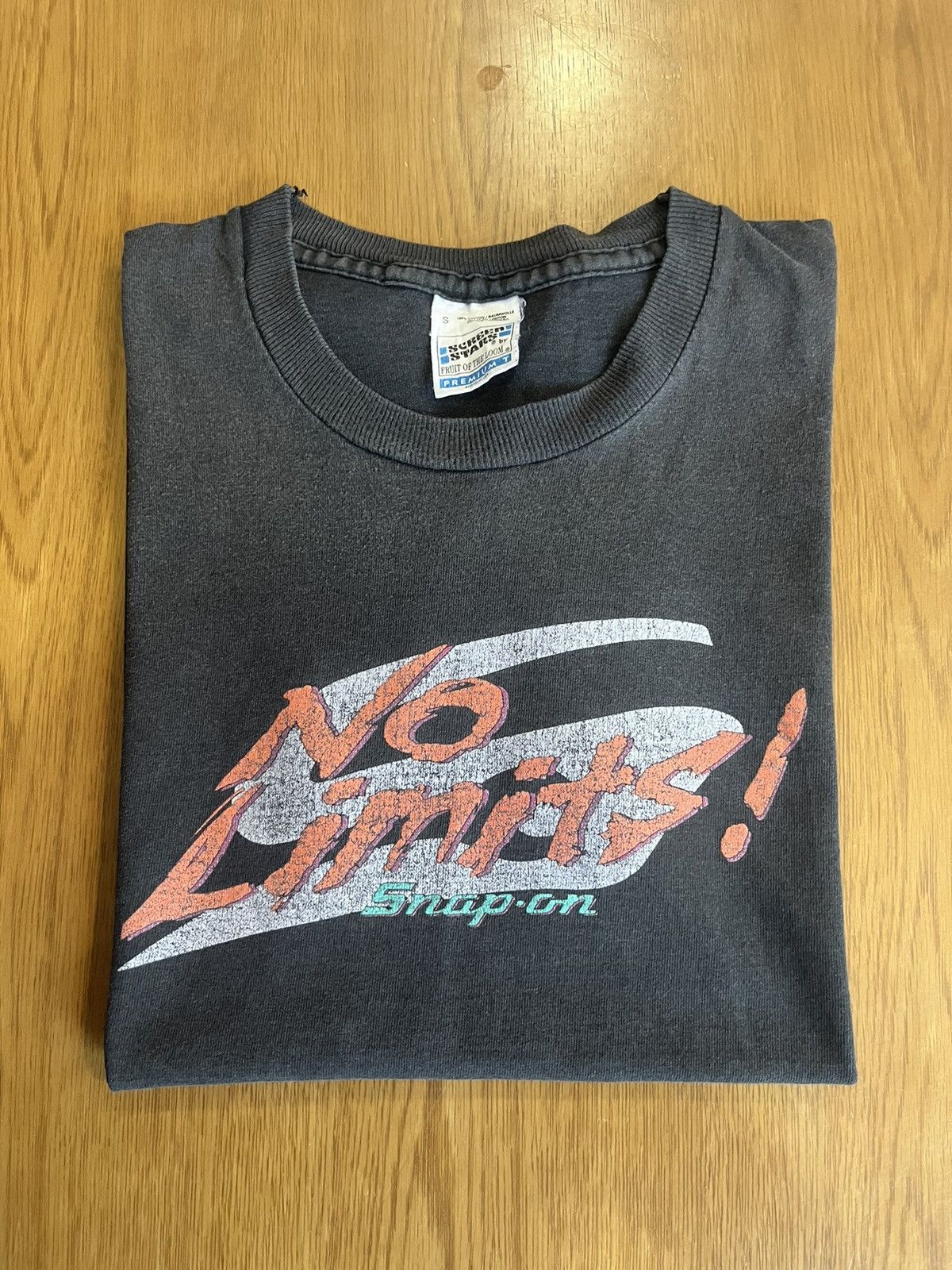 Vintage Vintage Snap-on NO Limits ! 90’s Tshirt Size US M / EU 48-50 / 2 - 1 Thumbnail