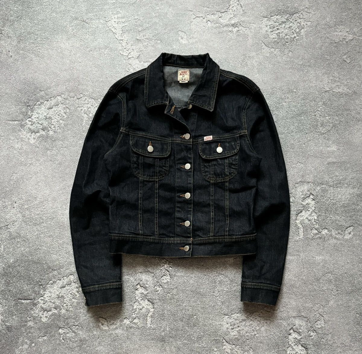 Miss Sixty × Vintage Miss sixty S denim button up jacket bomber y2k Size S / US 4 / IT 40 - 4 Thumbnail
