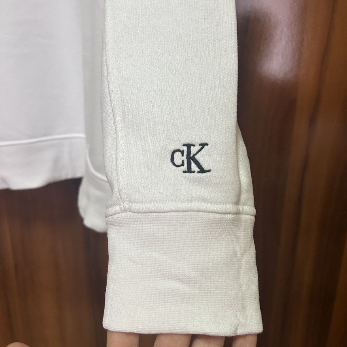 Calvin Klein Calvin Klein Jeans Linear Box Logo Sweatshirt Size US M / EU 48-50 / 2 - 4 Thumbnail