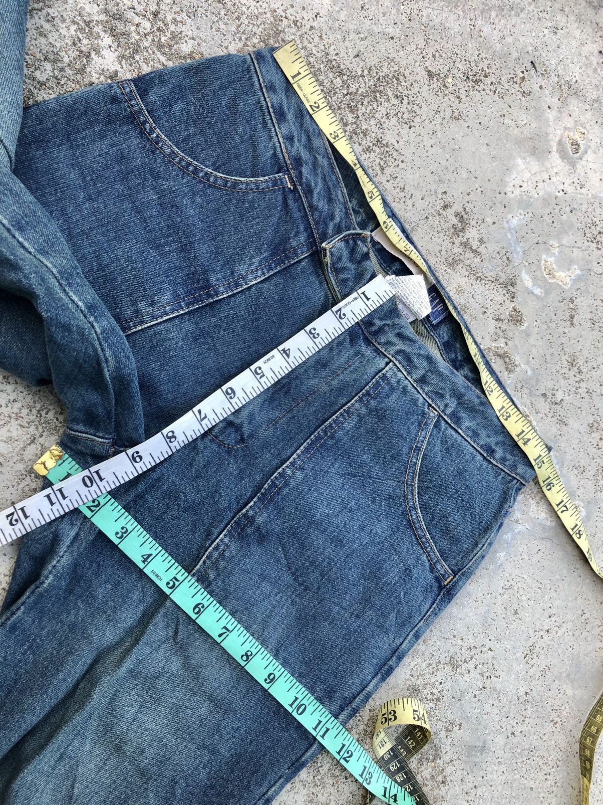 Gap × Vintage FLARE⚡️⚡️GAP TAB FRONT DISTRESSED DENIM Size 30" / US 8 / IT 44 - 6 Thumbnail