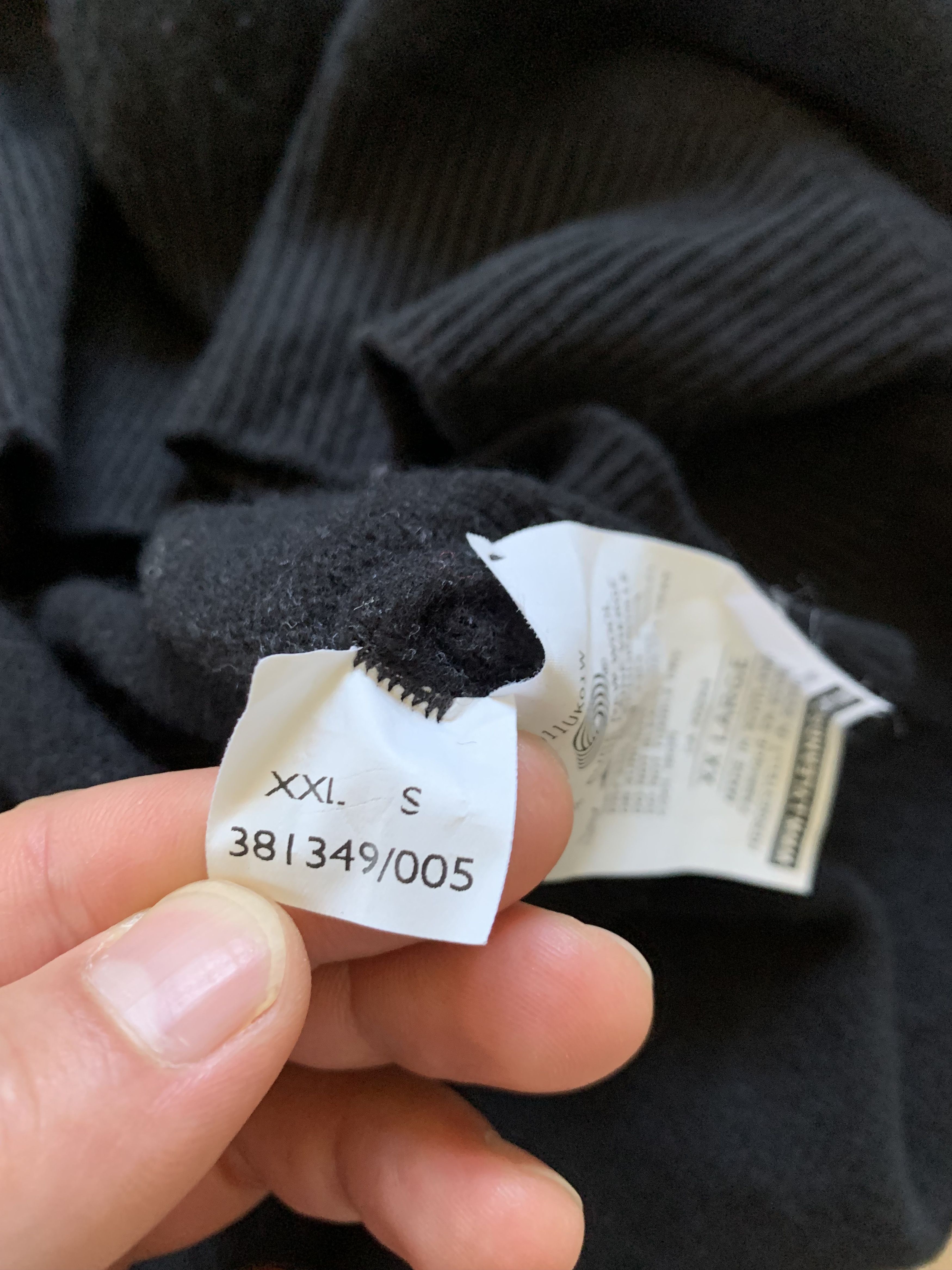Lyle & Scott × Vintage Lyle & Scott Vintage Black Wool Sweater Size US XXL / EU 58 / 5 - 7 Thumbnail